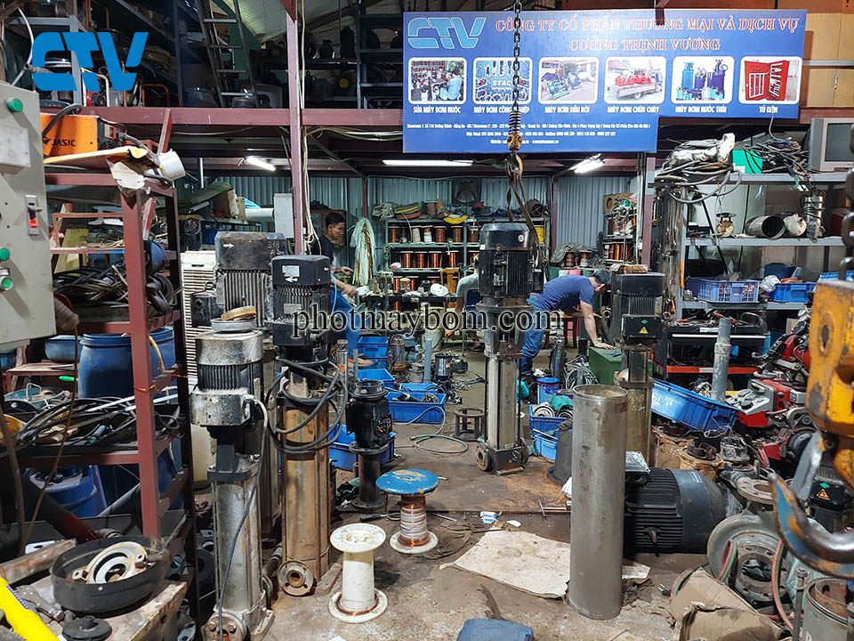 Sửa máy bơm nước