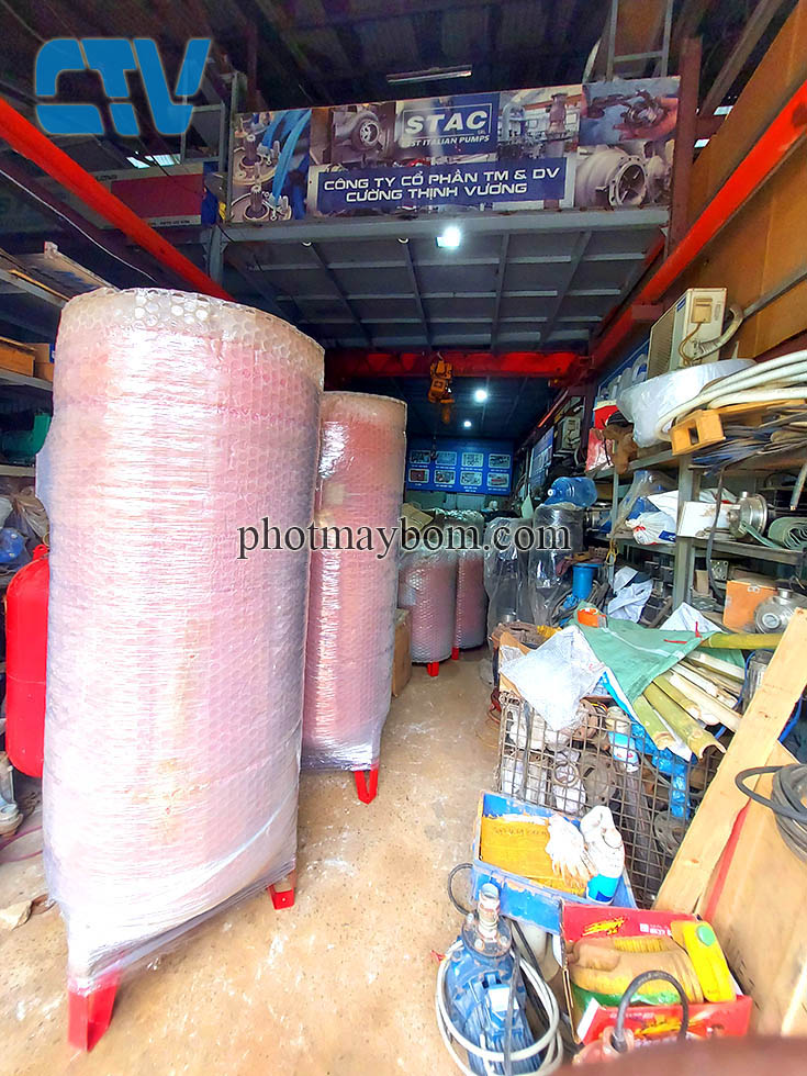 Cung cấp và lắp đặt bình tích áp cho hệ thống máy bơm – Giải pháp ổn định áp suất hiệu quả