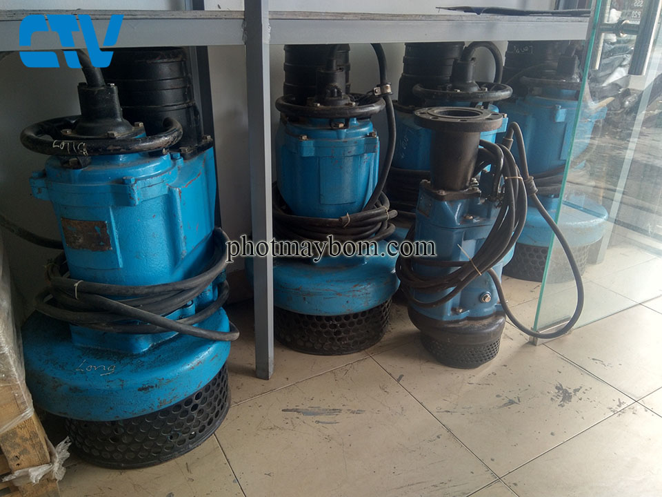 Cho thuê máy bơm chìm chất lượng, giá rẻ nhất tại miền Bắc