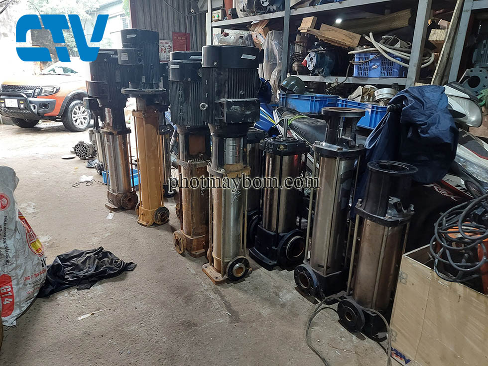 Dịch vụ sửa máy bơm trục đứng tốt nhất tại miền Bắc