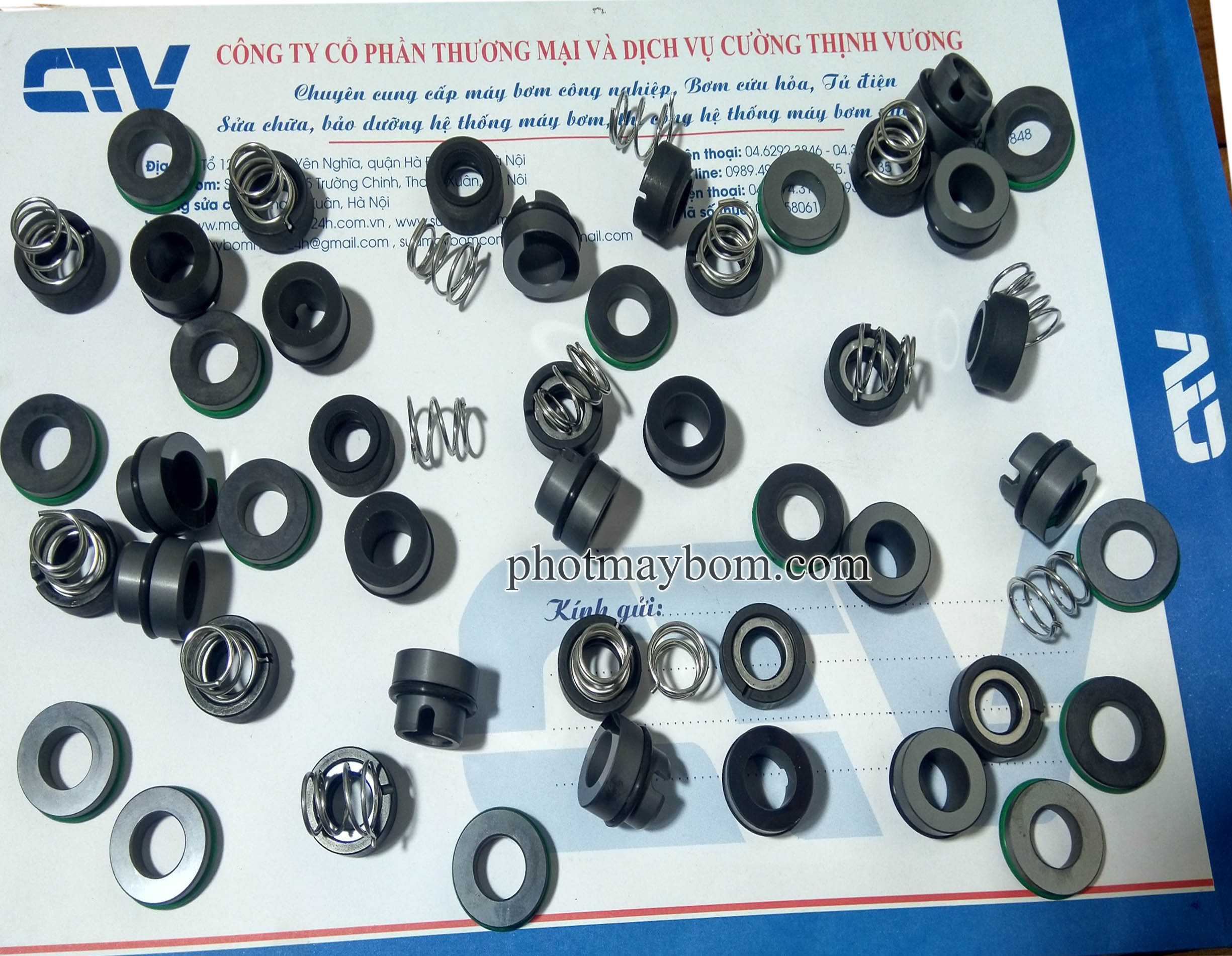 Phớt cho bơm chịu nhiệt, chịu dầu nóng