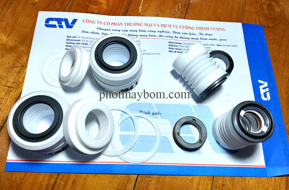 Phớt dùng cho bơm hóa chất chính hãng, giá tốt trên Toàn quốc