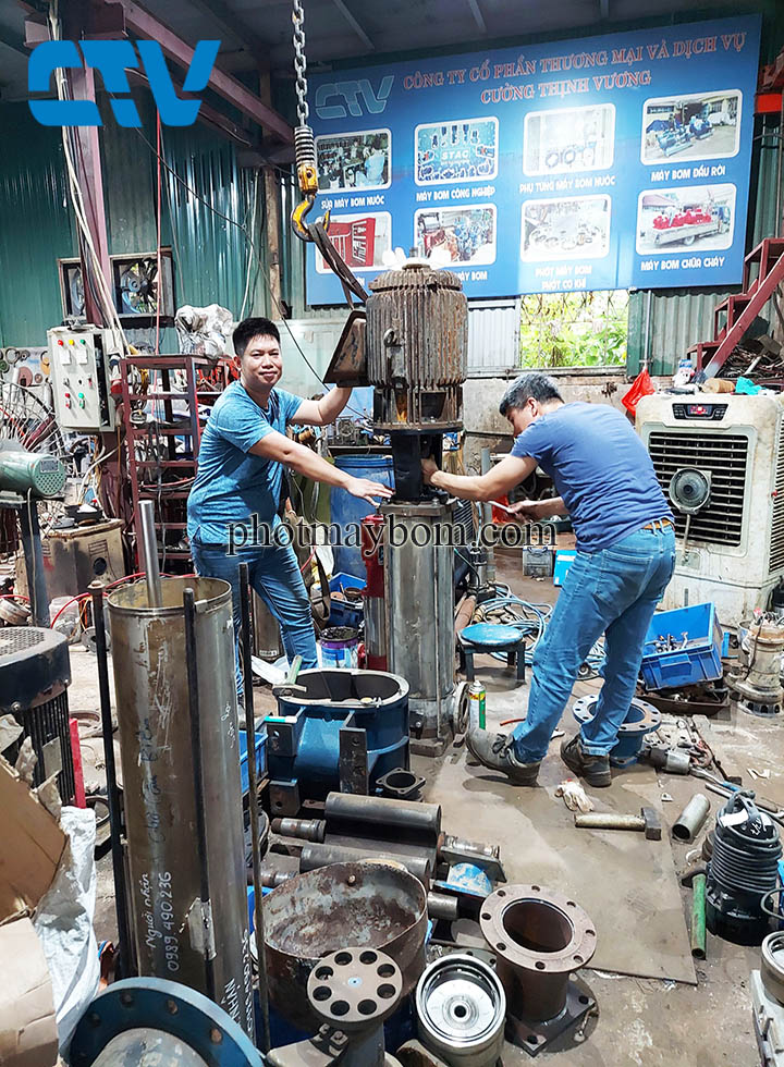 Dịch Vụ Bảo Dưỡng Toàn Diện Máy Bơm Đa Tầng Trục Đứng Uy Tín