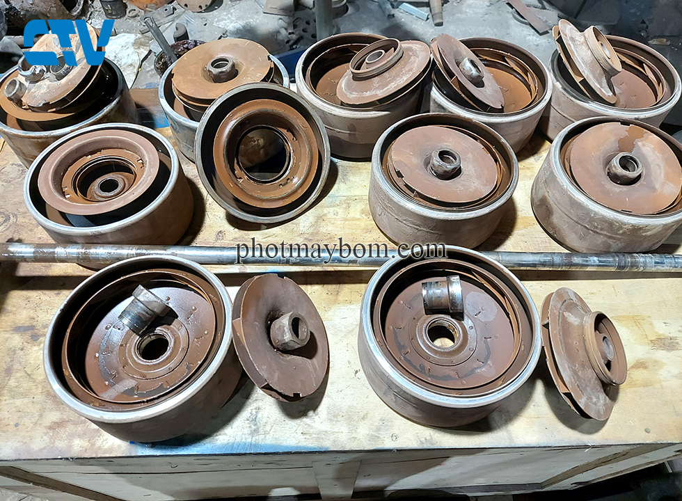 Địa chỉ sửa chữa thay buồng máy bơm trục đứng chuyên nghiệp