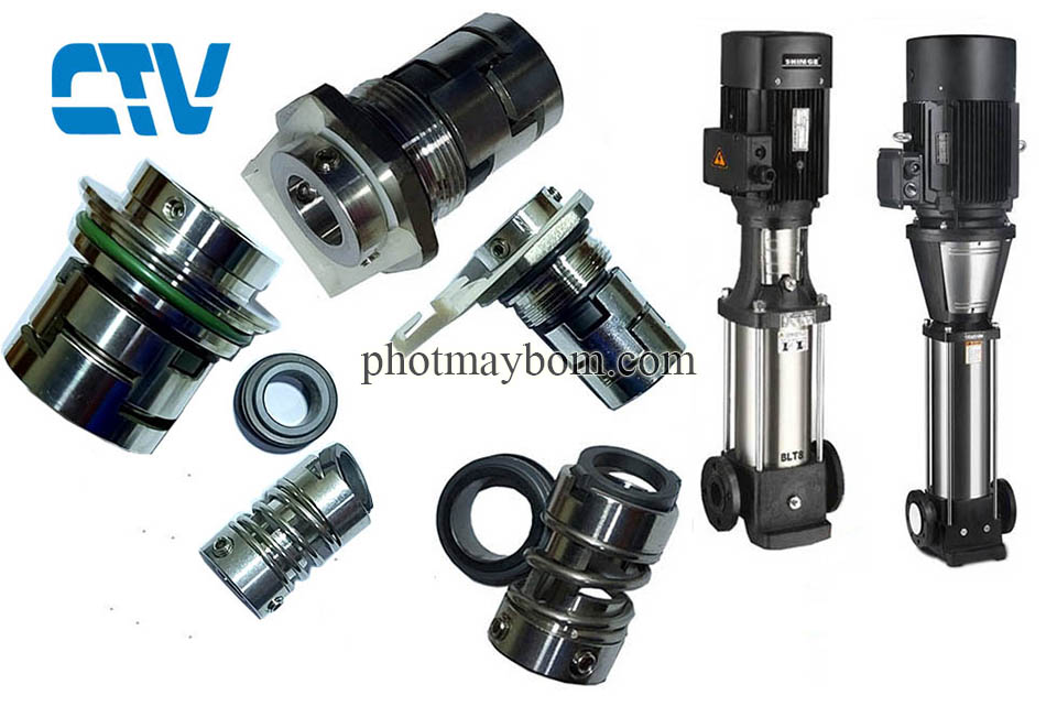 Sửa chữa, thay phớt máy bơm trục đứng đa tầng cánh, bơm tăng áp