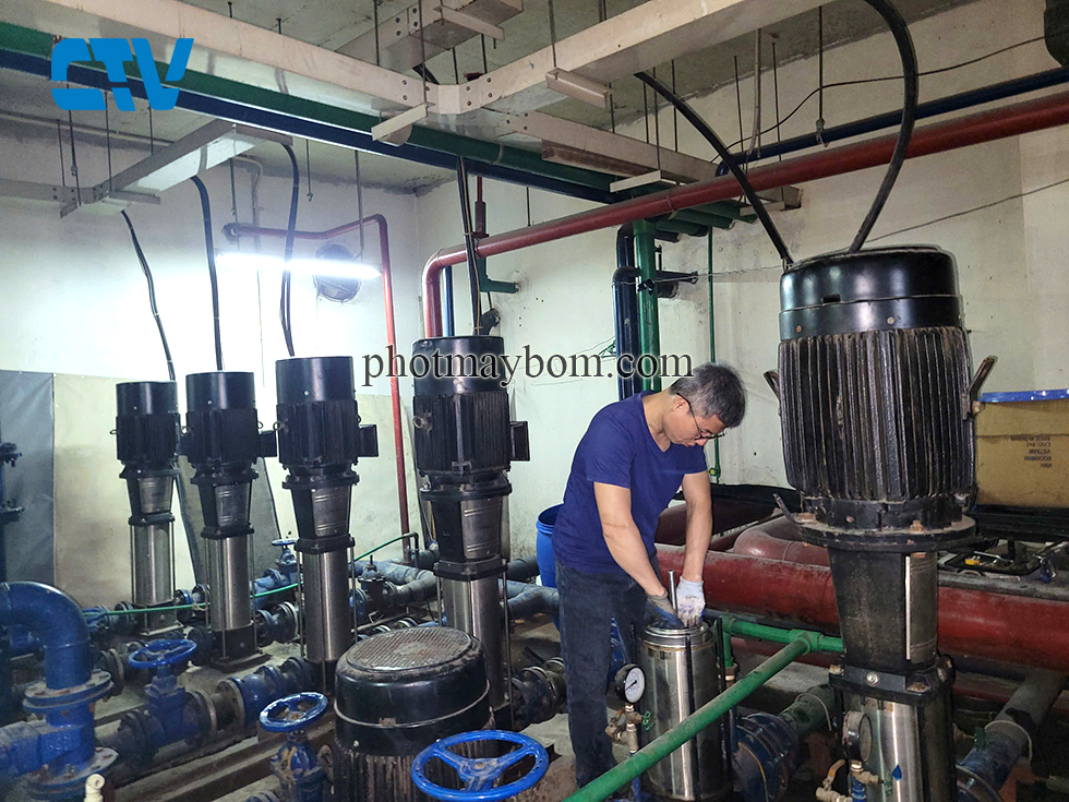Dịch vụ sửa chữa và bảo dưỡng máy bơm nước công nghiệp chuyên nghiệp tại miền Bắc