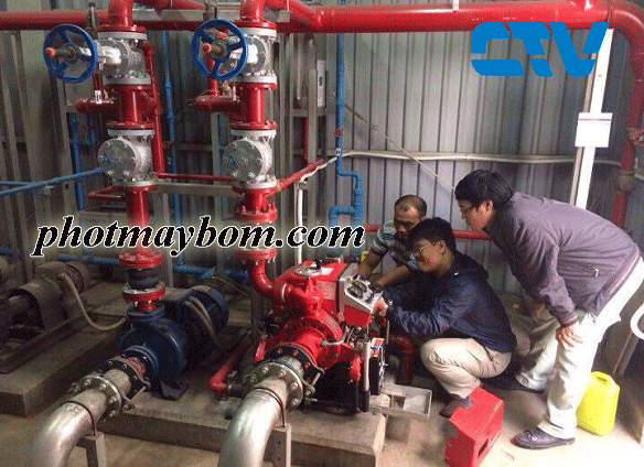 Sửa hệ thống máy bơm Phòng cháy chữa cháy