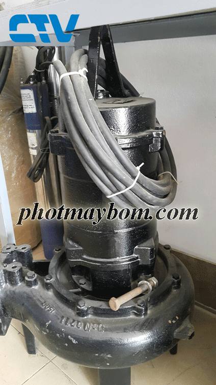 Cho thuê máy bơm chìm nước thải Ebara