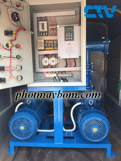 Lắp đặt biến tần vào hệ thống máy bơm nước