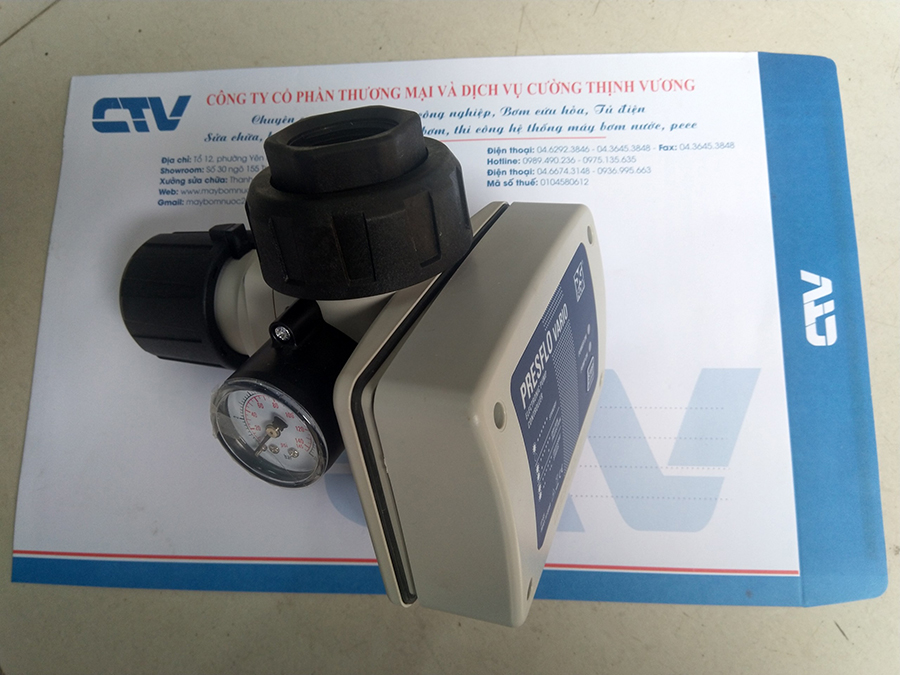Công tắc áp lực điện tử dòng Presflo Vario