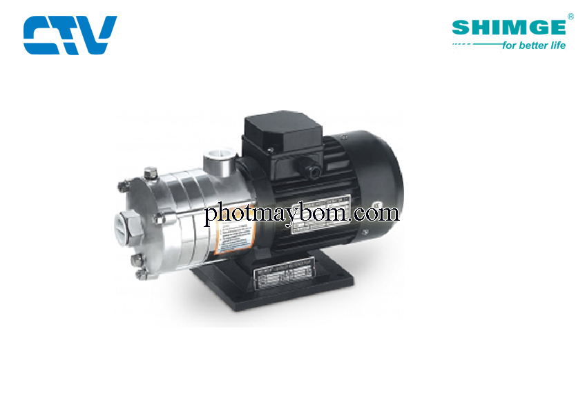 Máy Bơm Trục Đứng Đa Tầng Cánh Inox BW J 4 - 6
