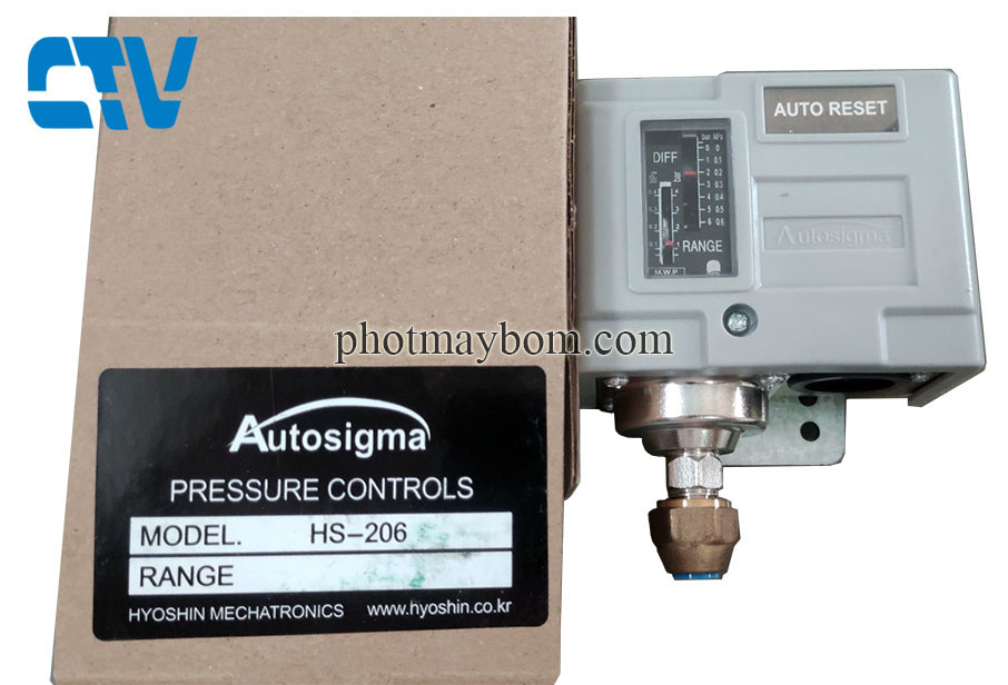 Công tắc áp suất Hàn Quốc HS-206