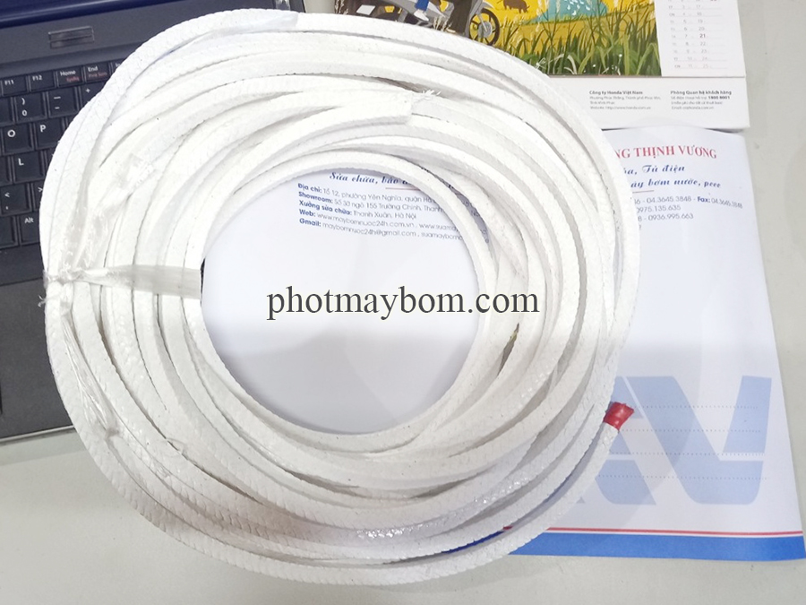 Dây tết chèn, phớt basituc, sợi túp làm kín trục bơm