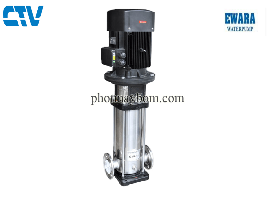 Máy bơm trục đứng, máy bơm nước Model Ewara CVL 2 - 13