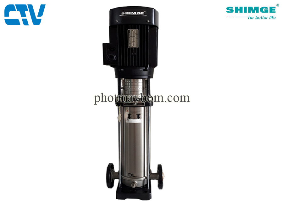 Máy Bơm Trục Đứng Đa Tầng Cánh Inox Shimge BL 2 - 15