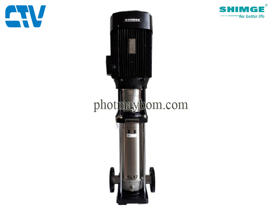 Máy Bơm Trục Đứng Đa Tầng Cánh Inox Shimge BL 12 - 12