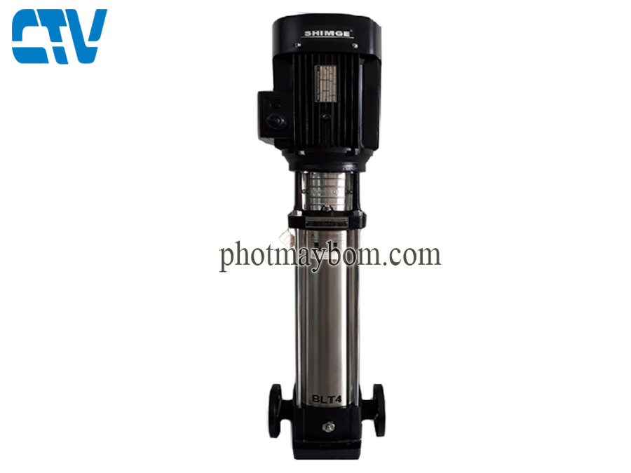 Shimge BLT 4 - 16 - Máy Bơm Trục Đứng Đa Tầng Cánh Inox Shimge BLT
