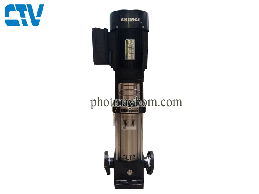 Shimge BLT 2 - 13 - Máy Bơm Trục Đứng Đa Tầng Cánh Inox Shimge BLT