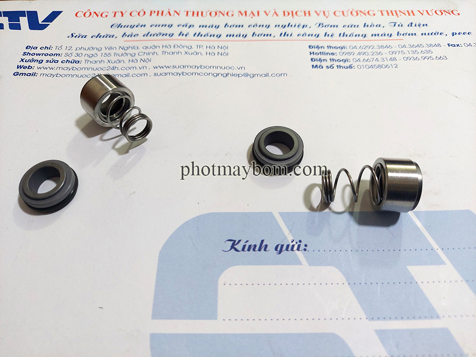 Phớt máy bơm Lowara Type BT-RN size 12