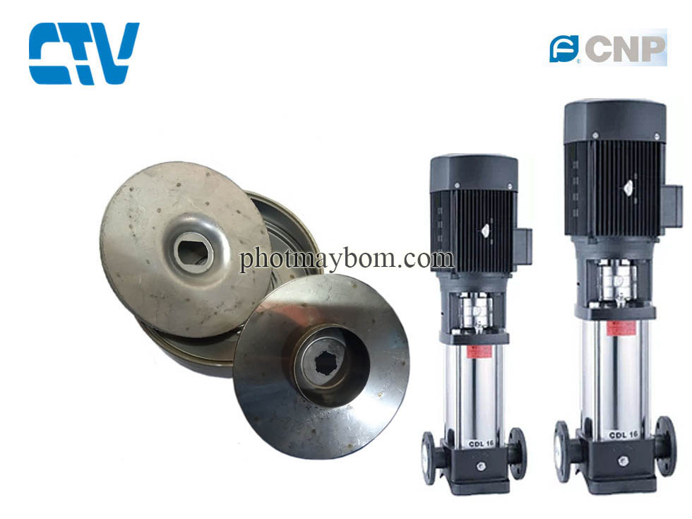 Cánh bơm ly tâm trục đứng CNP CDL 2-7, 0.75Kw