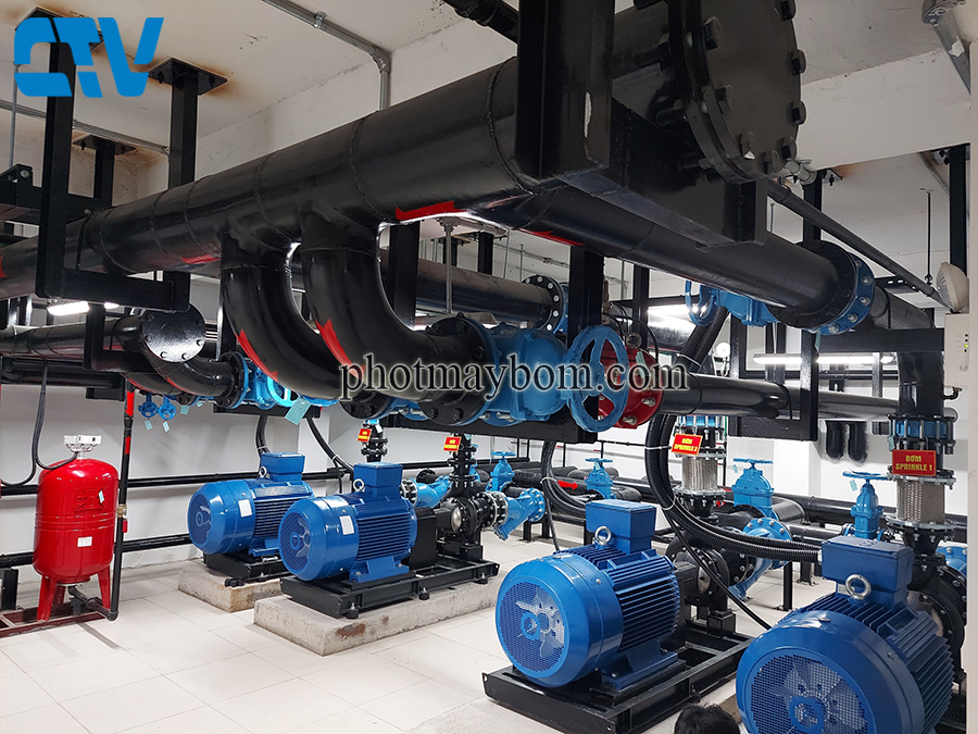 Sửa chữa, Bảo dưỡng máy bơm, hệ thống máy bơm nước công nghiệp tại các khu công nghiệp, tòa nhà cao tầng
