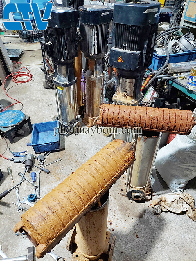 Vệ sinh, bảo dưỡng máy bơm trục đứng máy bơm trục đứng