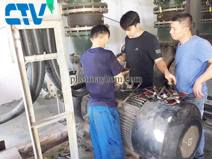 Cường Thịnh Vương sửa chữa, bảo dưỡng máy bơm công nghiệp tại Hà Nội
