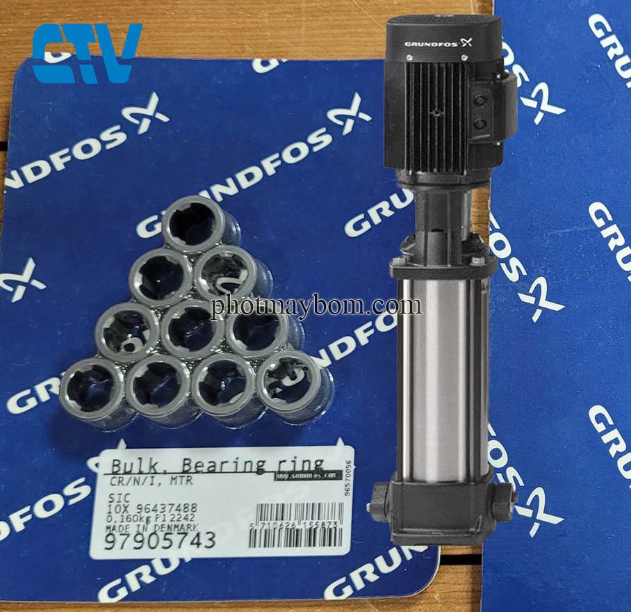 Bạc đá, phụ kiện máy bơm trục đứng Grundfos CR