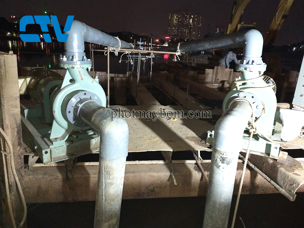 Dịch vụ cho thuê máy bơm trục rời công suất lớn – Giải pháp tối ưu, tiết kiệm chi phí cho công trình